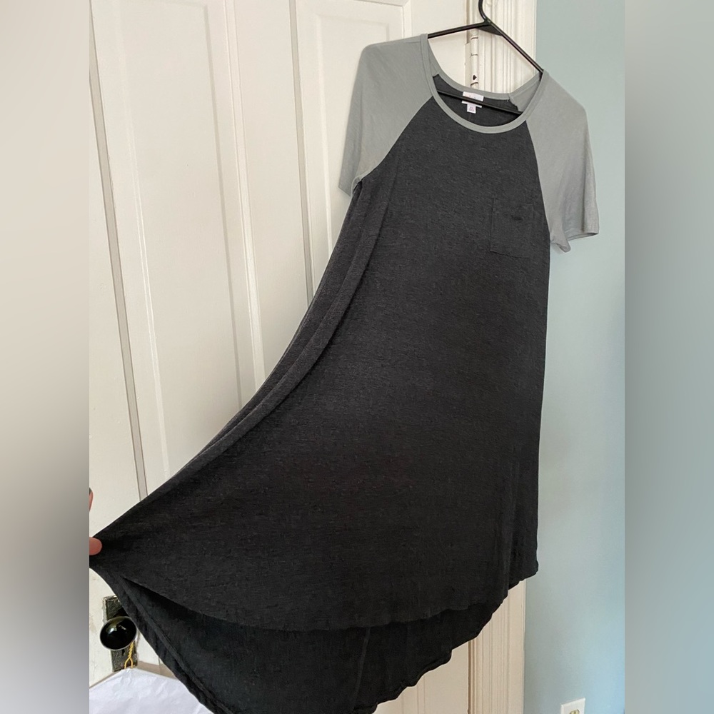LuLaRoe XS Carly hi-low swing dress